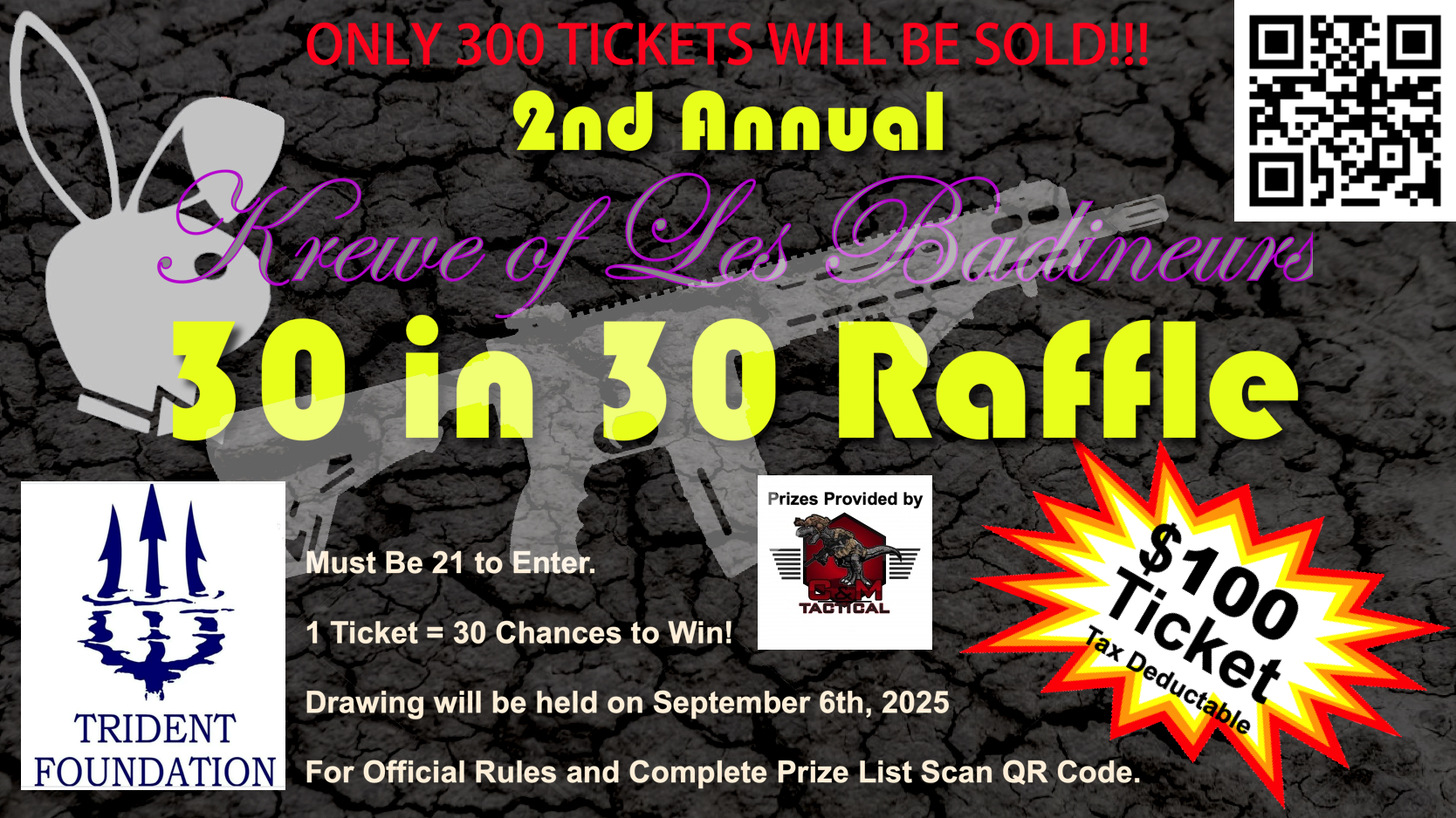 2nd Annual Gun Raffle